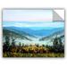ArtWall Hidden Valley' by Gene Foust Removable Wall Decal Canvas/Fabric in Blue/Green | 14 H x 18 W in | Wayfair 0fou009a1418p