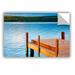 Highland Dunes ArtApeelz End Of Summer by Steve Ainsworth Photographic Print Removable Wall Decal Canvas in Blue/Orange | Wayfair