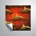 ArtWall Marine Life Wall Mural Vinyl in Red/Yellow | 14 H x 14 W in | Wayfair 6Nov090a1414p