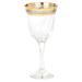 Lorren Home Trends Melania 8 oz. Glass Goblet Glass in Yellow | 7.25 H x 3.5 W in | Wayfair 9432