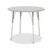 Jonti-Craft Berries® Adjustable Height Circular -Student Activity Table Laminate/Metal in White | 31 H in | Wayfair 6488JCA450