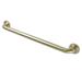 Kingston Brass Manhattan Decorative Grab Bar Metal | 2.81 H x 26.81 W x 2.75 D in | Wayfair DR414247