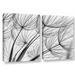 Latitude Run® Parachute Seed II 2 Piece Graphic Art on Wrapped Canvas Set Canvas in Gray | 18 H x 28 W x 2 D in | Wayfair LATR6005 33505422