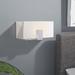 Latitude Run® Saldivar 1-Light Wall Sconce w/ Square Shades Glass/Metal in Gray | 5 H x 10 W x 4 D in | Wayfair LDER4823 42546265