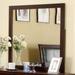 Latitude Run® Robards Modern Accent Mirror Wood in Brown | 40 H x 40 W x 0.75 D in | Wayfair LTTN2960 44337928