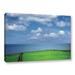 Latitude Run® Sheep Herd Photographic Print on Wrapped Canvas in Blue/Green | 8 H x 12 W x 2 D in | Wayfair LTRN5348 33280402