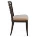 Wade Logan® Ayaina Dining Chair Wood/Upholstered in Gray/Brown | 35.25 H x 24 W x 24 D in | Wayfair 29109FC63A4D4FA39846D6501897DA9B