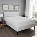 Lavish Home 100% Cotton Hypoallergenic Fitted Mattress Protector 100% Cotton | 75 H x 39 W in | Wayfair 84-TEX4001T