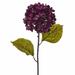 Charlton Home® Fall Hydrangea Stem Polyester/Faux Silk/Plastic/Fabric in Indigo | 22 H x 5 W x 5 D in | Wayfair 2AE37D48F8724D6BBBF93818589AFD44