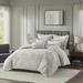 Madison Park Signature Manor Gray French Country Comforter Set Polyester/Polyfill/Microfiber | Queen Comforter + 7 Additional Pieces | Wayfair