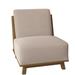 Lounge Chair - Maria Yee Conway 71.12Cm Wide Lounge Chair, Wood in Gray/Brown | 31 H x 28 W x 32 D in | Wayfair 265-108643019F26