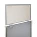 OBEX Acoustical Cubicle Mounted Privacy Panel w/ Large Bracket | 12 H x 72 W x 0.63 D in | Wayfair 12X72A-A-NA-LP