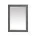 Wade Logan® Guillen Modern & Contemporary Beveled Bathroom Vanity Metal in Gray/Yellow | 32 H x 24 W x 1.4 D in | Wayfair