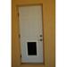 PlexiDor Performance Electronic Pet Door Mount for Dog in White | 54.63 H x 17.13 W x 1.13 D in | Wayfair PDE DOOR LG WH