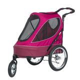 Petique's All Terrain Pet Jogger in Pink/Indigo | 35 H x 20 W x 30 D in | Wayfair JGAP010000