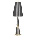 Jonathan Adler Versailles 33.5" Table Lamp Metal/Fabric in Gray | 33.5 H x 10 W x 10 D in | Wayfair A901