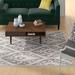 Gray/White 23 W in Indoor/Outdoor Area Rug - Wrought Studio™ Wrought Studio Wilbraham Natural Gray High Low Indoor Outdoor Rug Polypropylene | Wayfair