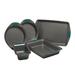 Rachael Ray Yum-O Nonstick Baking Pans/Bakeware Set, 5 Piece Carbon Steel in Gray | Wayfair 47021