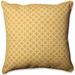 Pillow Perfect Hockley Outdoor/Indoor Throw Pillow Polyester/Polyfill blend in Yellow | 25 H x 25 W x 5 D in | Wayfair 598918