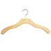 Rebrilliant Contemporary Wooden Shirt Hanger for Dress/Shirt/Sweater Wood in Brown | 6 H x 17 W in | Wayfair REBR3884 42395939