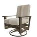 Telescope Casual Wexler Outdoor Rocking Chair w/ Cushions in Gray/Brown | 39 H x 29.5 W x 30 D in | Wayfair 5W6J97801