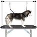 SYMYLIFE Pet Grooming Table, Rubber in White | 64 H x 36 W x 24 D in | Wayfair SYMYUS-W20608920-VI