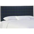 Skyline Furniture Aberdeen Upholstered Headboard Metal in Black | 35 H x 32 W x 32 D in | Wayfair 280NB-GDBLCBLC