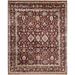 White 30 x 0.25 in Area Rug - Samad Rugs Silver Screen Oriental Hand-Knotted Wool Red/Ivory Area Rug Wool | 30 W x 0.25 D in | Wayfair