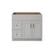 Latitude Run® Altab 36" Single Bathroom Vanity Base Only Wood/Solid Wood/Manufactured Wood in White | 34.5 H x 36 W x 21 D in | Wayfair