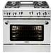 Capital Culinarian Series 36" 4.9 cu. ft. Freestanding Gas w/ Griddle in Gray | 36 H x 35.88 W x 28.5 D in | Wayfair MCOR364GL