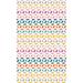 White 24 x 0.06 in Area Rug - George Oliver Diamonds Glam Yellow/Orange/Pink Indoor/Outdoor Non-Slip Rug Polypropylene | 24 W x 0.06 D in | Wayfair
