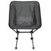 Travel Chair Roo Folding Camping Chair Metal in Red/Gray/Black | 35 H x 23.5 W x 22 D in | Wayfair 7795BK