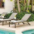 Telescope Casual Kendall Reclining Chaise Lounge Metal | 41 H x 25.75 W x 66.75 D in | Outdoor Furniture | Wayfair 910K05D02