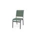 Red Barrel Studio® Hiraku Patio Dining Side Chair Sling in Gray | 35.5 H x 17.5 W x 25 D in | Wayfair C79867C1D8194A93BEF4BE92AD3536E3