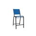 Telescope Casual Reliance Stacking Patio Dining Side Chair Sling in Black | 46 H x 21 W x 28 D in | Wayfair 8L9828D01