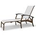 Red Barrel Studio® Hinch Marine Grade Sling Reclining Chaise Lounge Metal | 39 H x 31 W x 65.5 D in | Outdoor Furniture | Wayfair