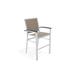 Telescope Casual Bazza 30" Patio Bar Stool in White | 47.5 H x 26.5 W x 26.5 D in | Wayfair ZN9W80901