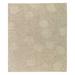 White 24 x 0.5 in Area Rug - Tufenkian Peony Floral Hand-Knotted Beige/Neutral/Taupe Area Rug Silk/Wool | 24 W x 0.5 D in | Wayfair T12.NATLIN.0203