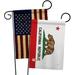 Breeze Decor 2-Sided Polyester 19 x 13 in. Garden Flag in Red/Gray/Black | 18.5 H x 13 W in | Wayfair BD-SS-GP-108229-IP-BOAA-D-US14-BD