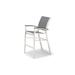 Telescope Casual Bazza Stacking Patio Dining Chair Sling in White | 43.5 H x 26.5 W x 26.5 D in | Wayfair Z39693001