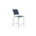 Telescope Casual Reliance Stacking Patio Dining Side Chair Sling in White | 46 H x 21 W x 28 D in | Wayfair 8L9695001
