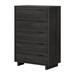 South Shore Fynn 5 Drawer Chest Wood in Gray | 48.75 H x 32.88 W x 18.25 D in | Wayfair 3237035