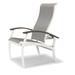 Red Barrel Studio® Hinch Patio Dining Chair Sling in White | 39 H x 28.5 W x 30 D in | Wayfair 2D784429E92B4F56869ADF5B627716A3