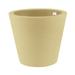 Vondom Cono Resin Pot Planter Resin/Plastic in Brown | 40 H x 47.25 W x 47.25 D in | Wayfair 40612R-BEIGE