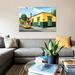 East Urban Home '¡Viva Mexico Series: Colorful Mexican Street' Photographic Print on Canvas Canvas, Cotton | 8 H x 12 W x 0.75 D in | Wayfair