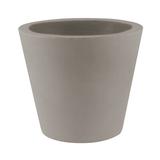 Vondom Cono High Resin Cone Pot Planter Resin/Plastic in White | 15.25 H x 17.75 W x 17.75 D in | Wayfair 40645-ICE