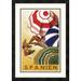 Global Gallery 'Spanien' by Jose Morell Framed Vintage Advertisement Paper in Red | 28 H x 19.76 W x 1.5 D in | Wayfair DPF-295920-22-119