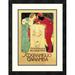 Global Gallery 'Scognamiglio Caramba' Framed Vintage Advertisement Paper in Green/Red | 24 H x 18 W x 1.5 D in | Wayfair DPF-342931-1218-119