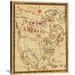 Global Gallery 'North America, 1816' Graphic Art Print on Wrapped Canvas in Beige Canvas | 16 H x 13 W in | Wayfair GCS-295235-16-146