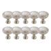 Design House Regal 1 1/4" Diameter Mushroom Knob Multipack Metal in Gray | Wayfair 182386